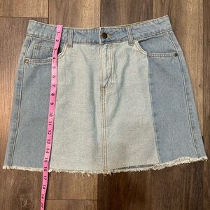 Chelsea & Violet denim skirt